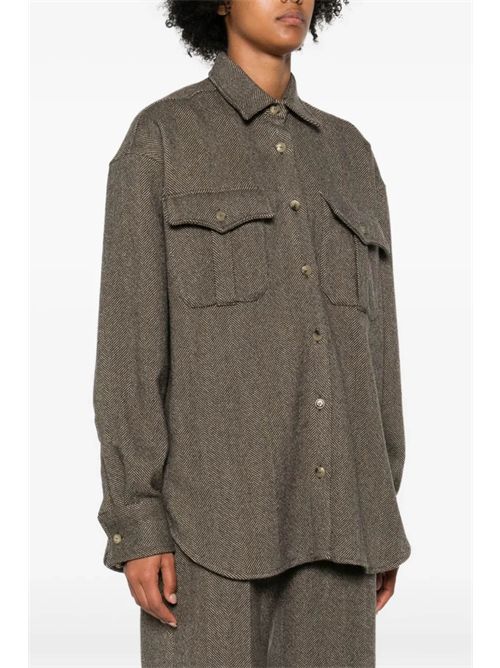 Houndstooth shirt ERMANNO SCERVINO | D472K722OQRJ4701